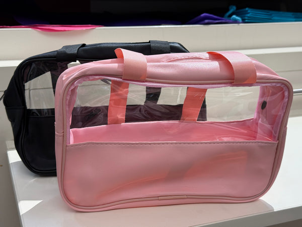 Large Cosmetic Bag Pink or Black
