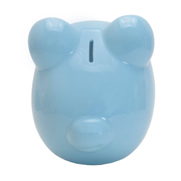 Child to Cherish Blue Piggy Bank
