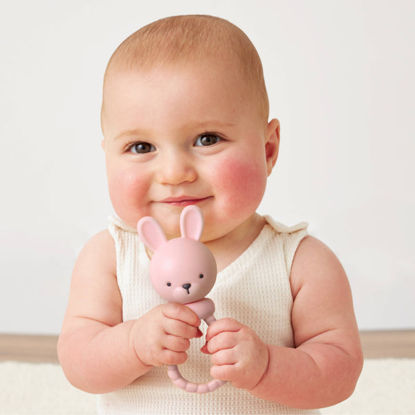 *NEW* Pink Bunny Sweetie Rattle™
