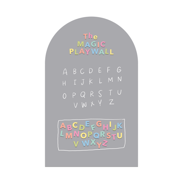 JUMBO Magic Playwall - Arch Magnetic Wall Decal for Kids