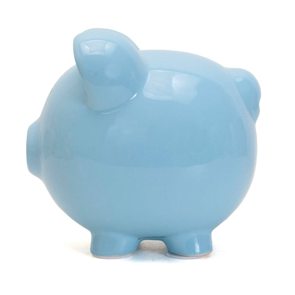 Child to Cherish Blue Piggy Bank