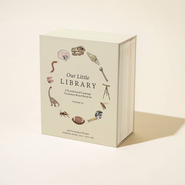 Paige and Tate Our Little Library Vol. 3 (5 Board Book Set)