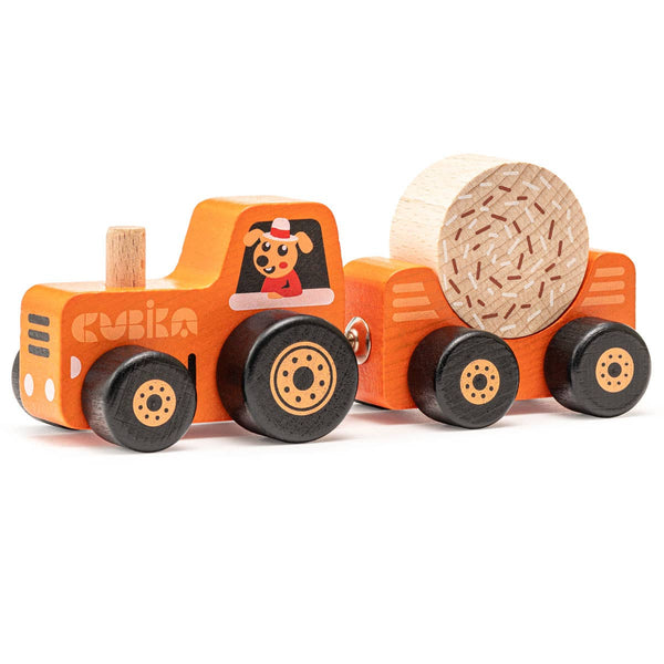 Wooden toy "Tractor"