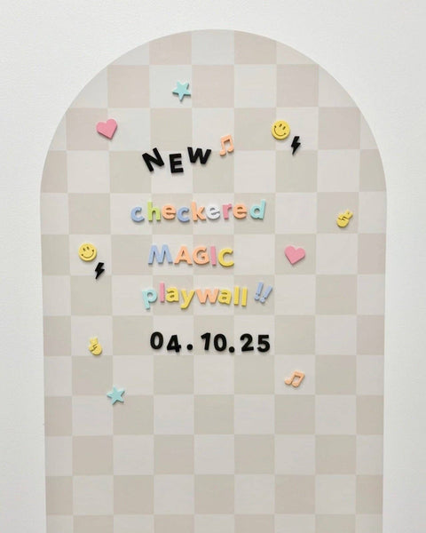 MEGA Magic Playwall - Arch Magnetic Wall Decal for Kids