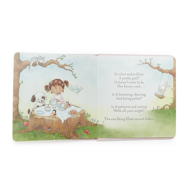 A Pretty Girl Board Book - (Brown Hair)