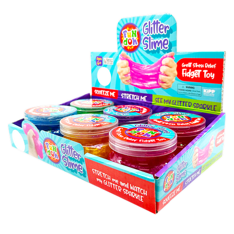 SO MUCH FUN! FUN-DOH GLITTER SLIME