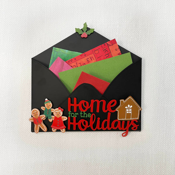 "Home for the Holidays" Magnet, Christmas Decor