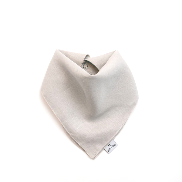 100% Linen Drool Bib