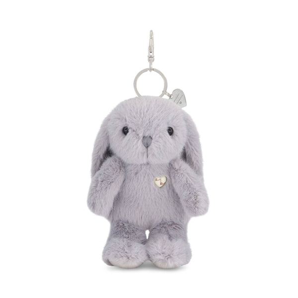Snuggle Bunnies Plush Bunny Keychain with Bow - Penelope (6")