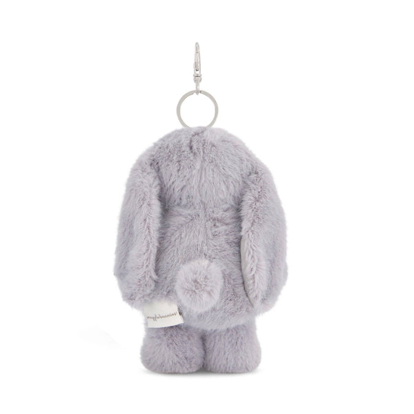 Snuggle Bunnies Plush Bunny Keychain with Bow - Penelope (6")
