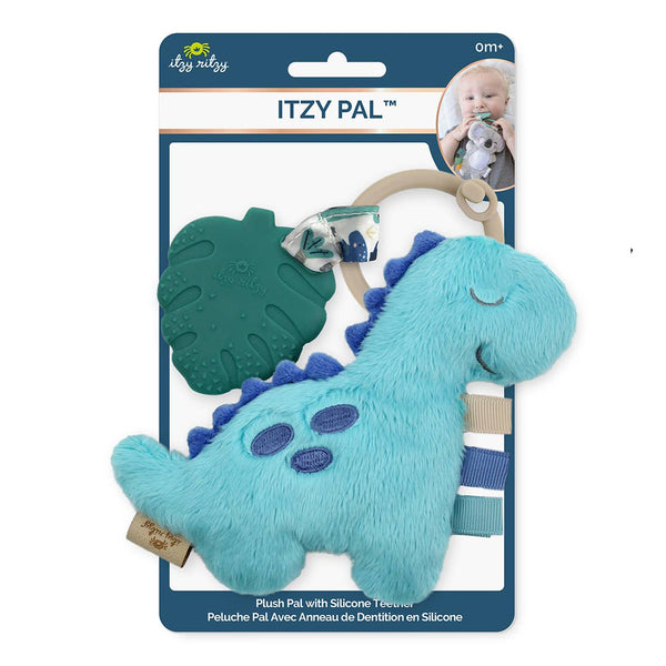 Itzy Pal™ Plush + Teether: Dino