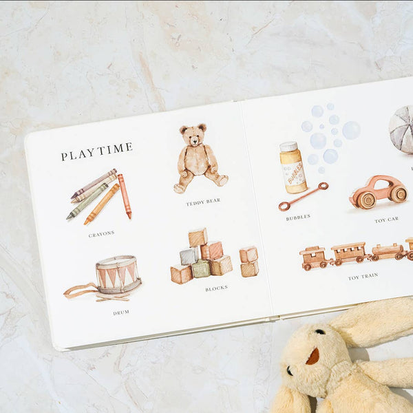 Paige and Tate Our Big Book of First Words (Board Book)
