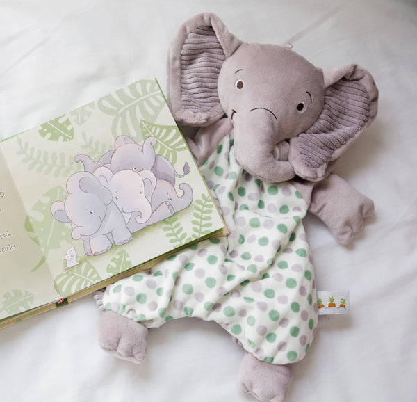 Penny the Elephant Flopsie Baby Lovey