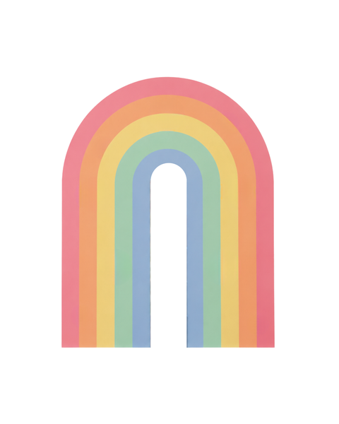 MEGA Magic Playwall - Arch Magnetic Wall Decal for Kids