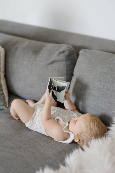 Paige and Tate Crinkle Book Made with ORGANIC Cotton