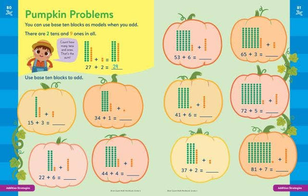 Brain Quest Math Workbook: 1st Grade