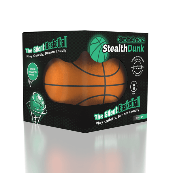 StealthDunk: The Silent Basketball - Glow in the Dark