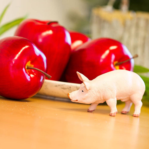 Pink Boar Figurine Toy for Kids