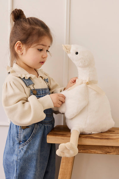 Large Plush Mommy Duck Stuffed Animal - Rose (18")