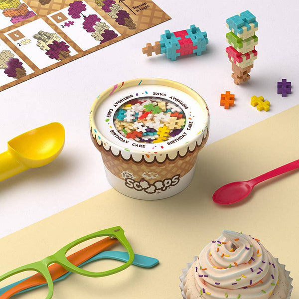 Plus Plus Scooops - Rainbow Sherbet