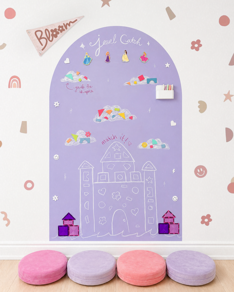 JUMBO Magic Playwall - Arch Magnetic Wall Decal for Kids