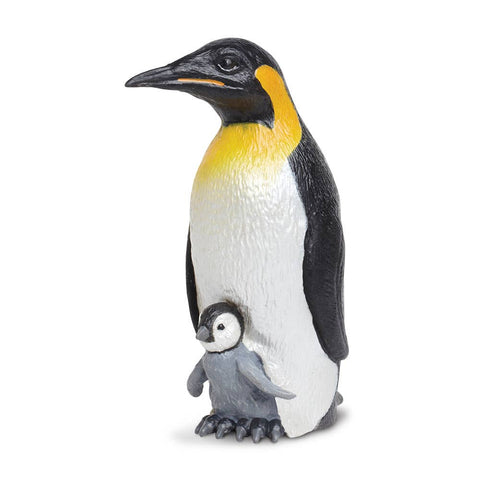 Emperor Penguin With Baby - 267129