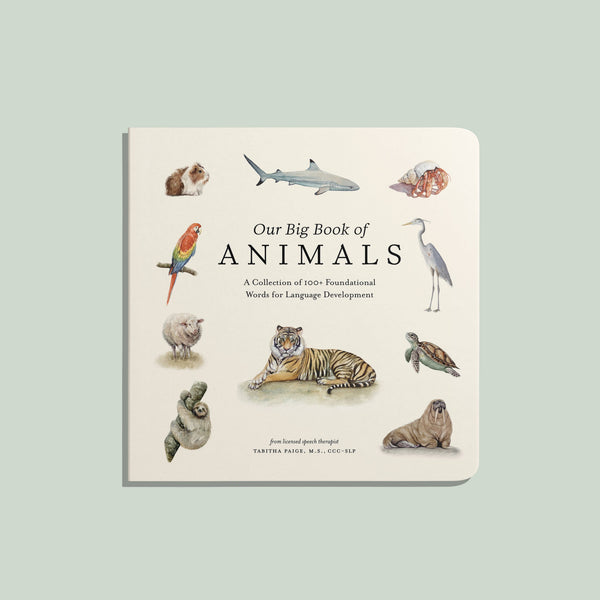 Paige and Tate Our Big Book of Animals (Board Book)