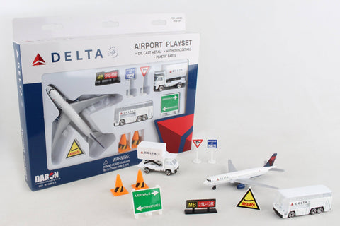 RT4991 Delta Air Lines Playset by Daron Toys