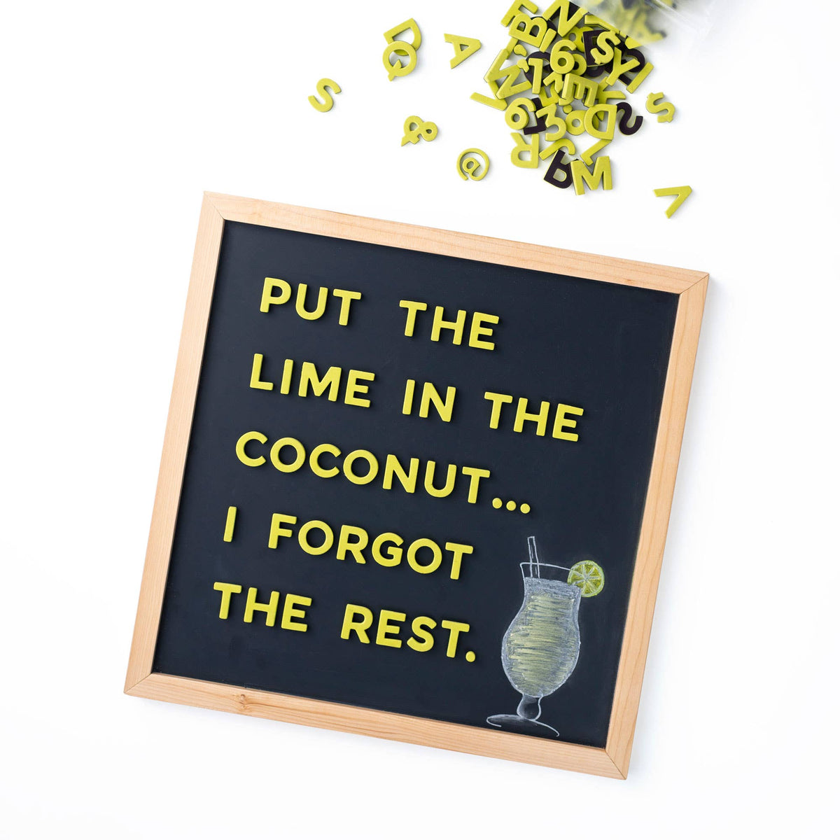 Key Lime Lettering 1