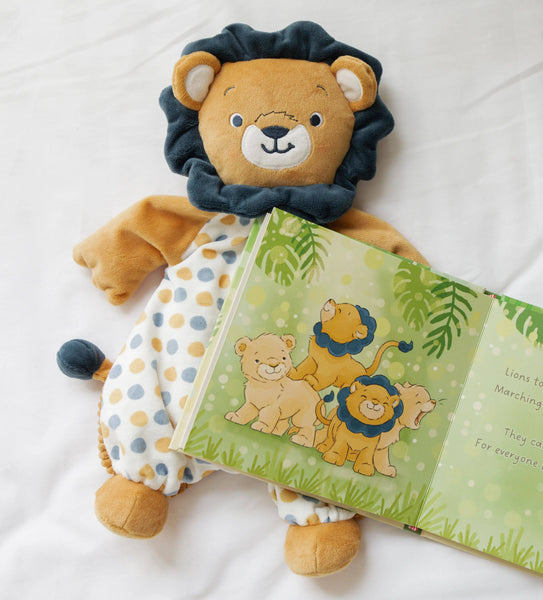 Lenny the Lion Flopsie Baby Lovey