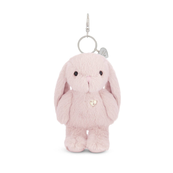 Snuggle Bunnies Plush Bunny Keychain with Bow - Penelope (6")