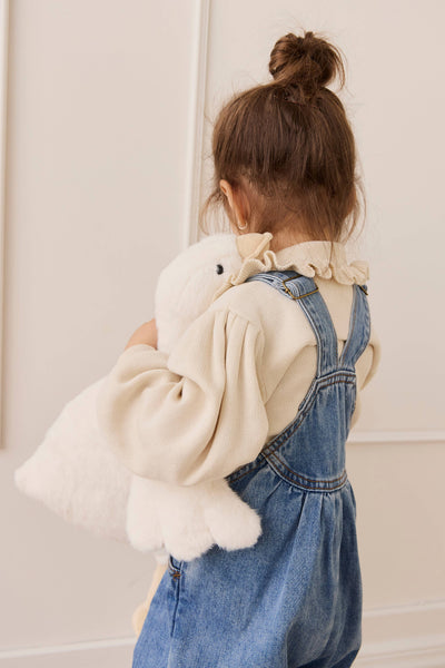 Large Plush Mommy Duck Stuffed Animal - Rose (18")