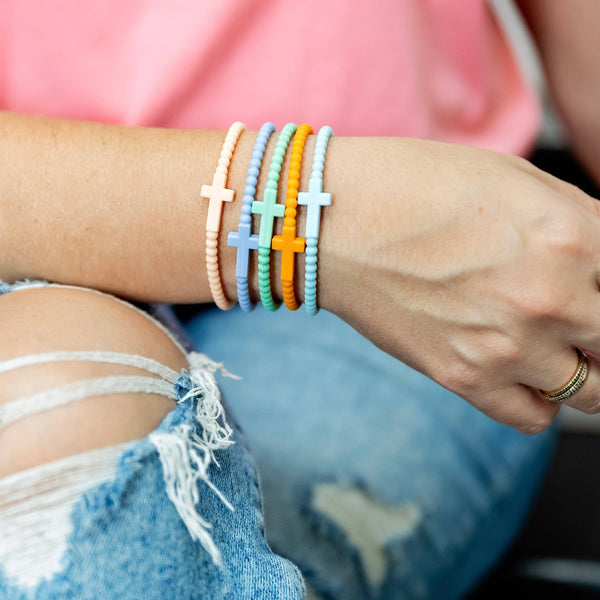 Jesus Bracelets (silicone cross bracelets)