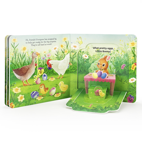 Happy Easter, Little Bunny Lift-a-Flap Board Book