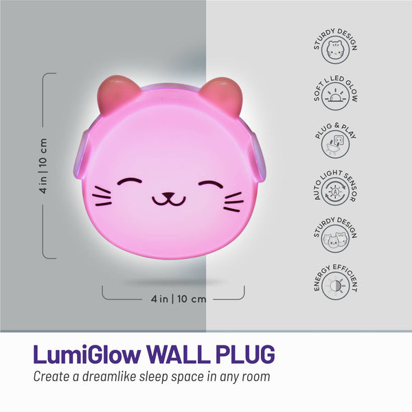 LumiGlow Wall Plug Nightlights