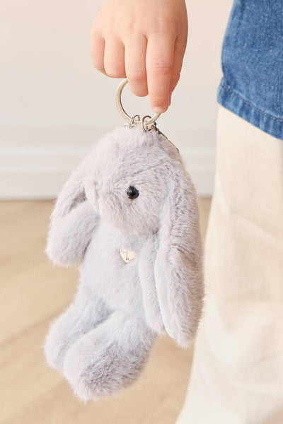 Snuggle Bunnies Plush Bunny Keychain with Bow - Penelope (6")