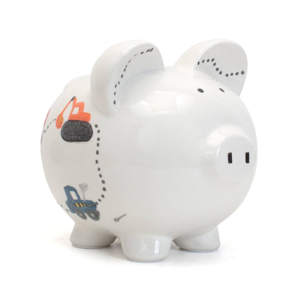 Child to Cherish Hard Hat Large Piggy Bank
