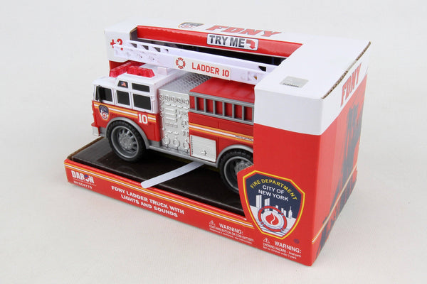 NY554773 FDNY Fire Truck w/lights & sound by Daron Toys