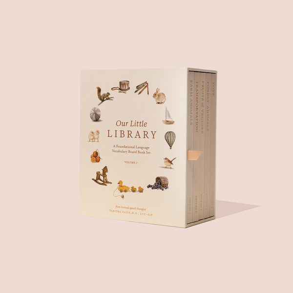 Paige and Tate Our Little Library Vol. 1 (5 Board Book Box Set)