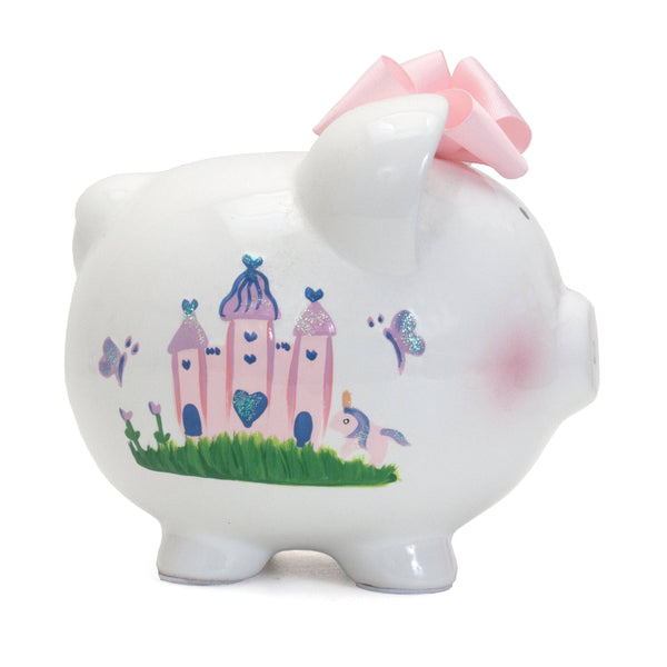 Child to Cherish Princess Castle Large Piggy Bank