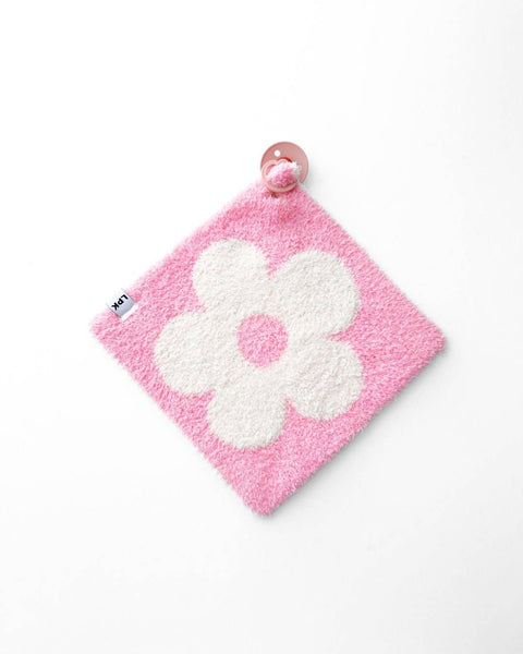 Lucky Panda Kids Daisy Plush Lovey | Pink