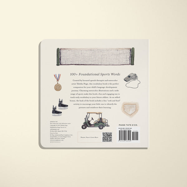 Paige and Tate Our Big Book of Sports (Board Book)