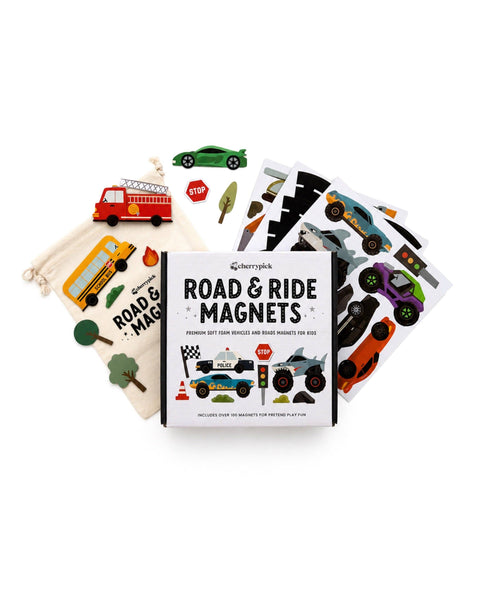 Road & Ride Car Magnets Set (100pc set)