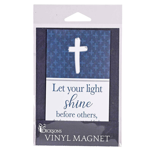 Magnet Let Your Light Shine 5x2.75