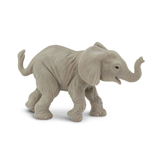 African Elephant Baby Figurine Toy