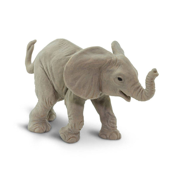 African Elephant Baby Figurine Toy