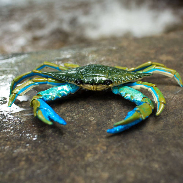 Blue Crab Figurine Toy for Kids