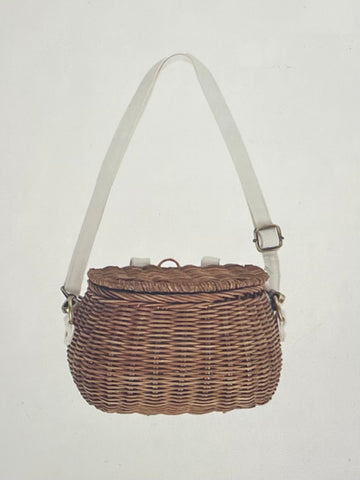 Mini Chari Rattan Bag - Natural