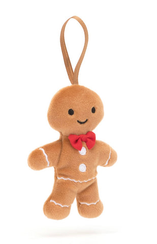 Festive Folly Gingerbread Fred Ornament