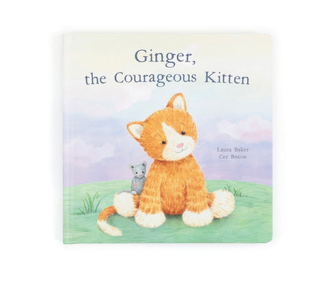 Ginger, the Courageous Kitten Book
